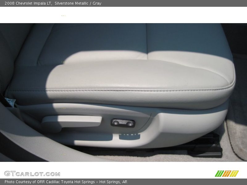 Silverstone Metallic / Gray 2008 Chevrolet Impala LT