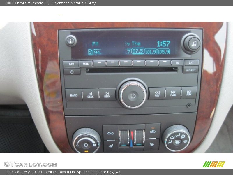 Silverstone Metallic / Gray 2008 Chevrolet Impala LT