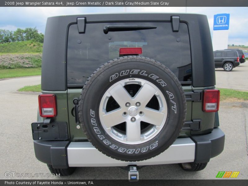 Jeep Green Metallic / Dark Slate Gray/Medium Slate Gray 2008 Jeep Wrangler Sahara 4x4