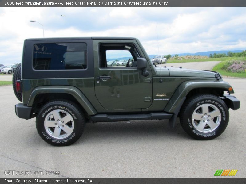 Jeep Green Metallic / Dark Slate Gray/Medium Slate Gray 2008 Jeep Wrangler Sahara 4x4