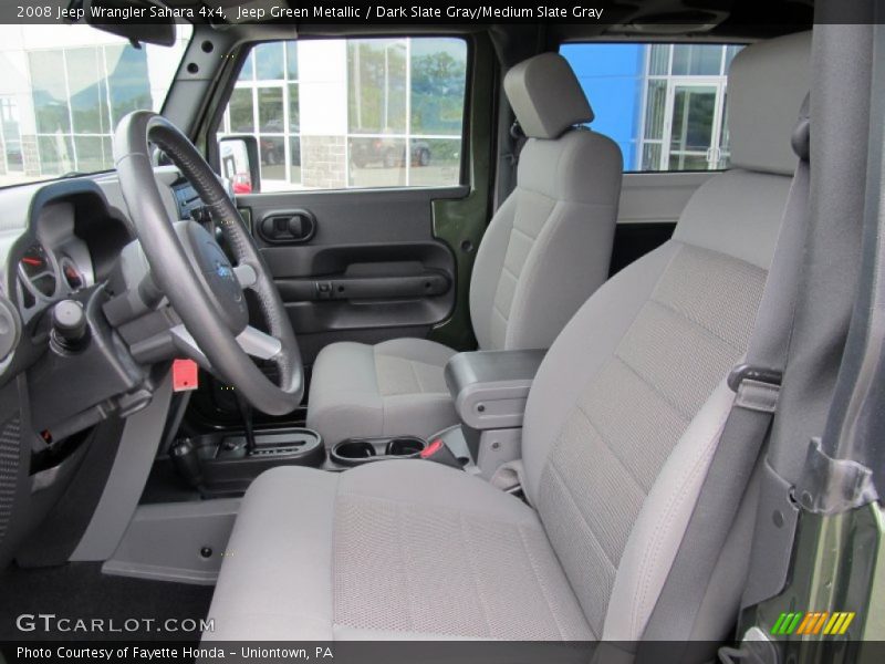 Jeep Green Metallic / Dark Slate Gray/Medium Slate Gray 2008 Jeep Wrangler Sahara 4x4