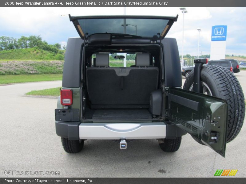 Jeep Green Metallic / Dark Slate Gray/Medium Slate Gray 2008 Jeep Wrangler Sahara 4x4