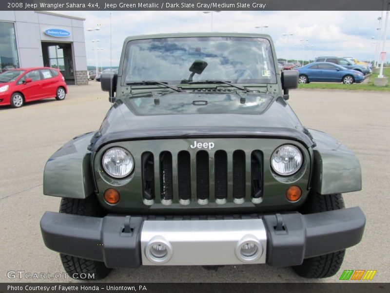 Jeep Green Metallic / Dark Slate Gray/Medium Slate Gray 2008 Jeep Wrangler Sahara 4x4