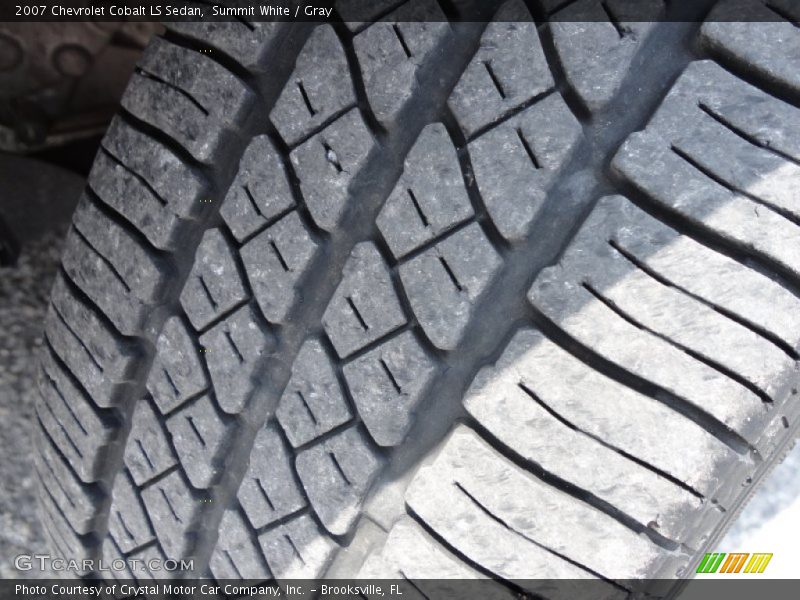 Summit White / Gray 2007 Chevrolet Cobalt LS Sedan