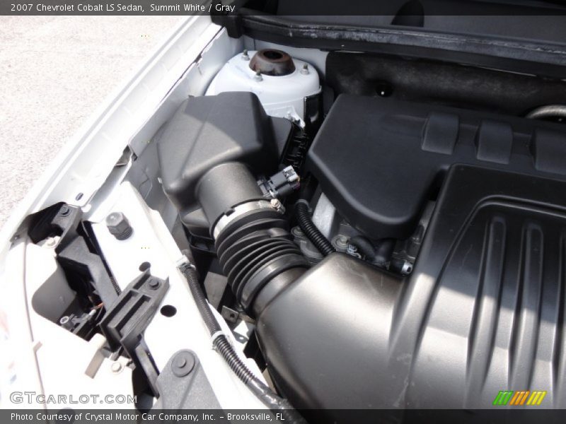 Summit White / Gray 2007 Chevrolet Cobalt LS Sedan