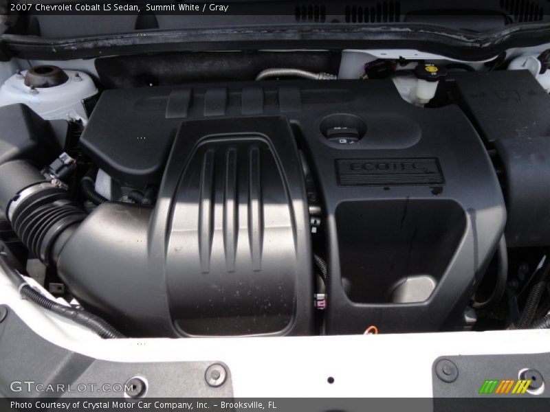 Summit White / Gray 2007 Chevrolet Cobalt LS Sedan