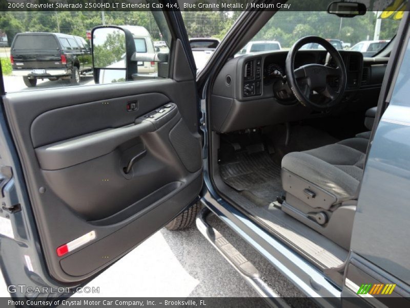 Blue Granite Metallic / Medium Gray 2006 Chevrolet Silverado 2500HD LT Extended Cab 4x4