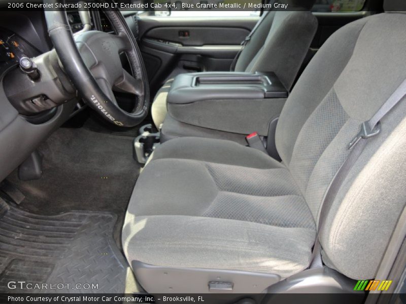 Blue Granite Metallic / Medium Gray 2006 Chevrolet Silverado 2500HD LT Extended Cab 4x4
