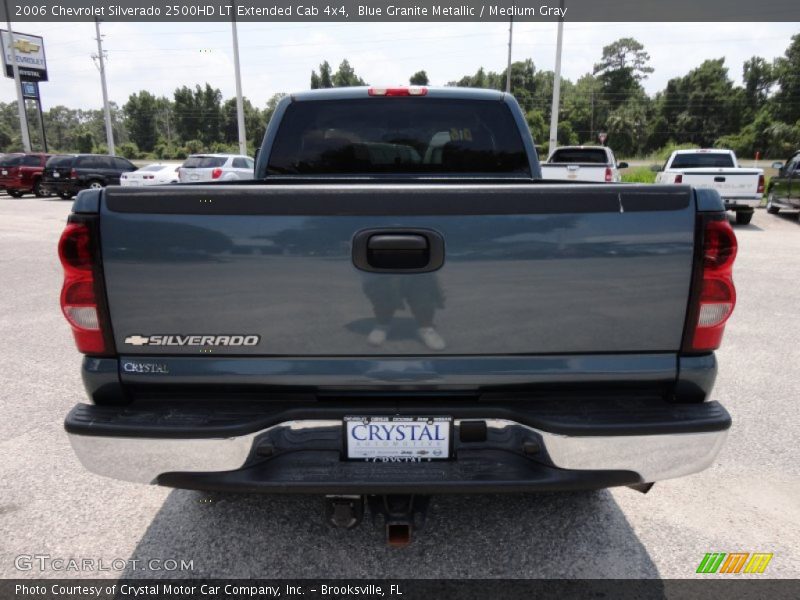 Blue Granite Metallic / Medium Gray 2006 Chevrolet Silverado 2500HD LT Extended Cab 4x4