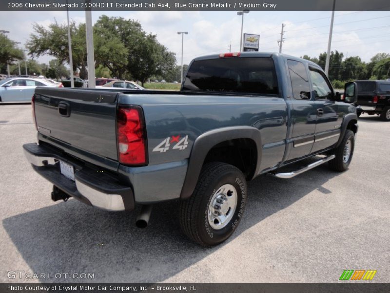Blue Granite Metallic / Medium Gray 2006 Chevrolet Silverado 2500HD LT Extended Cab 4x4