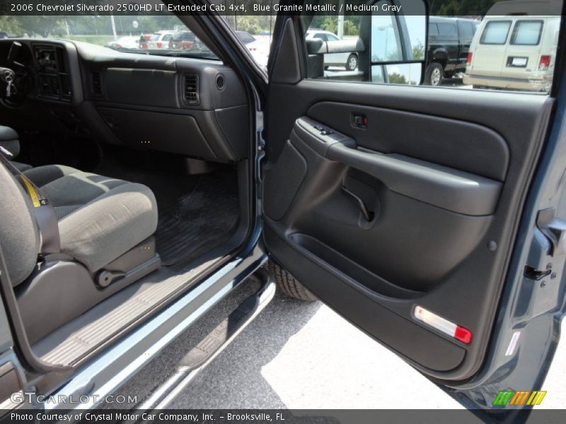 Blue Granite Metallic / Medium Gray 2006 Chevrolet Silverado 2500HD LT Extended Cab 4x4