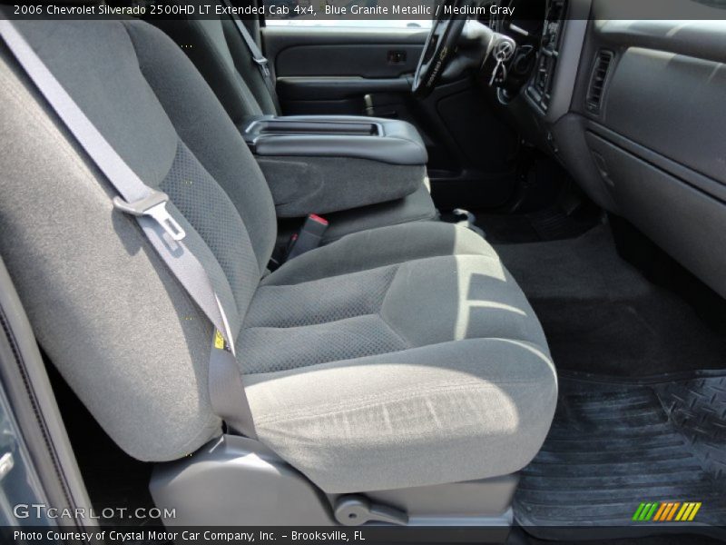 Blue Granite Metallic / Medium Gray 2006 Chevrolet Silverado 2500HD LT Extended Cab 4x4