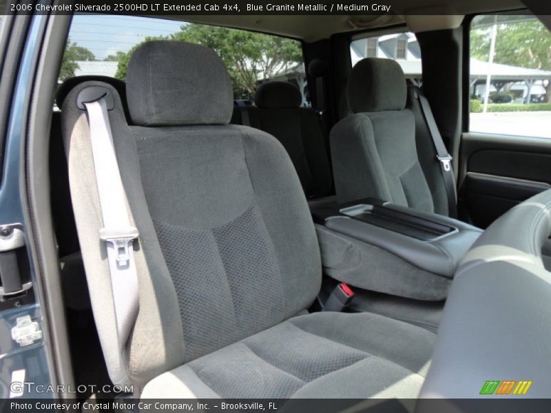 Blue Granite Metallic / Medium Gray 2006 Chevrolet Silverado 2500HD LT Extended Cab 4x4