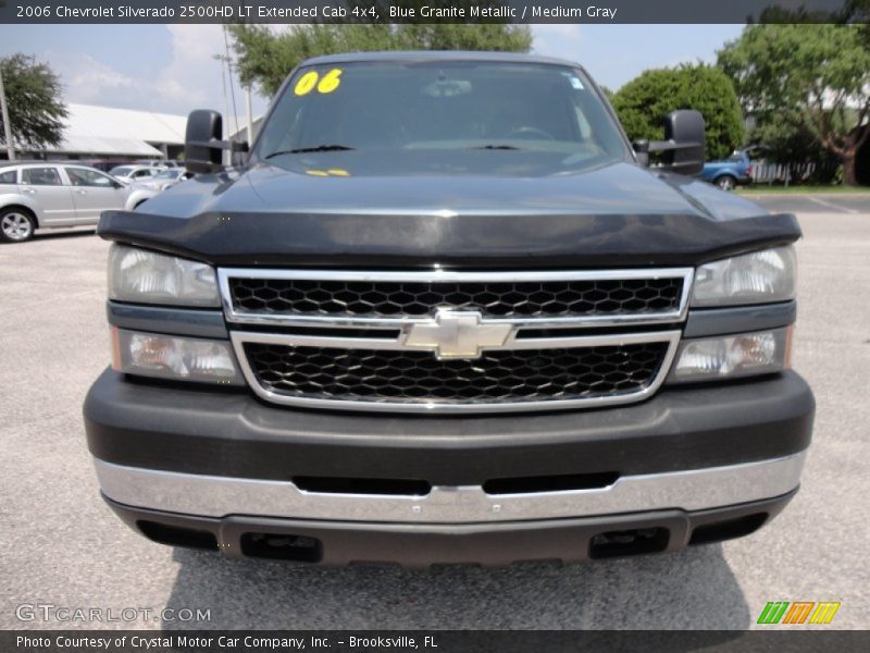 Blue Granite Metallic / Medium Gray 2006 Chevrolet Silverado 2500HD LT Extended Cab 4x4
