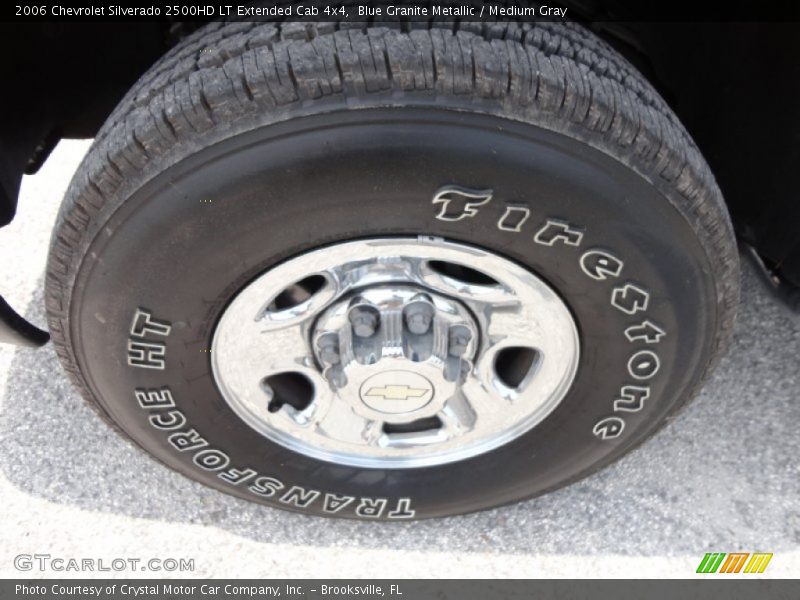 Blue Granite Metallic / Medium Gray 2006 Chevrolet Silverado 2500HD LT Extended Cab 4x4