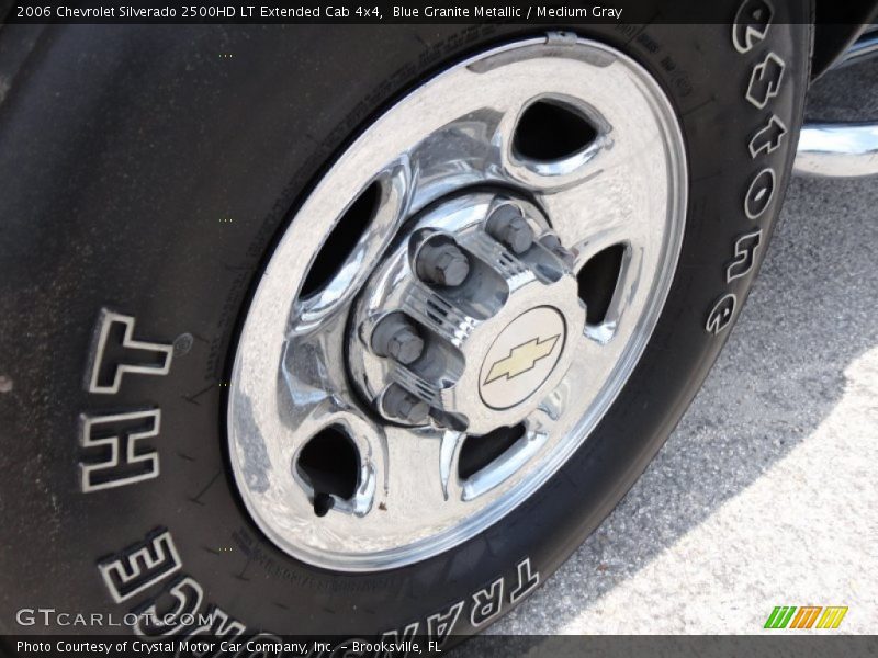 Blue Granite Metallic / Medium Gray 2006 Chevrolet Silverado 2500HD LT Extended Cab 4x4