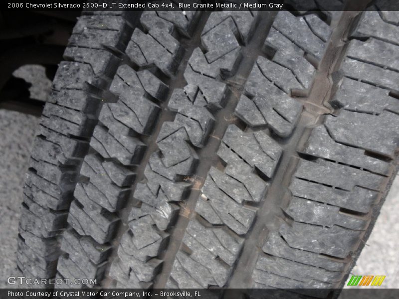 Blue Granite Metallic / Medium Gray 2006 Chevrolet Silverado 2500HD LT Extended Cab 4x4