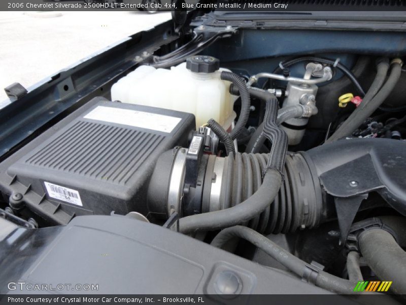 Blue Granite Metallic / Medium Gray 2006 Chevrolet Silverado 2500HD LT Extended Cab 4x4