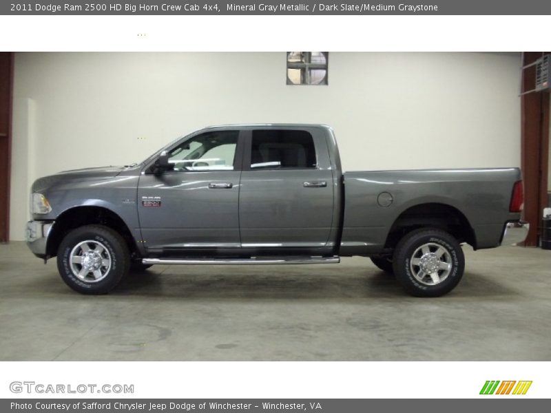  2011 Ram 2500 HD Big Horn Crew Cab 4x4 Mineral Gray Metallic