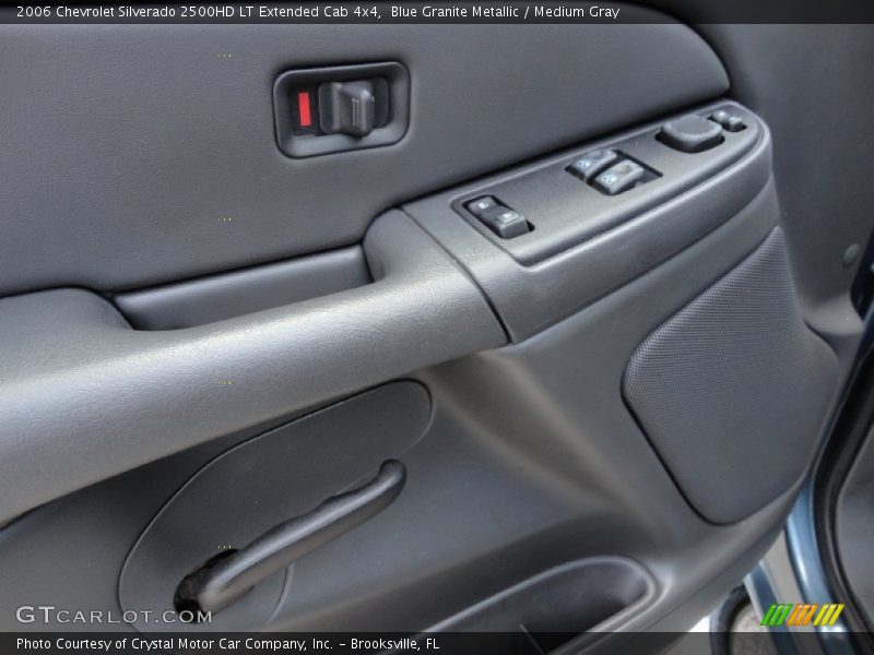 Blue Granite Metallic / Medium Gray 2006 Chevrolet Silverado 2500HD LT Extended Cab 4x4