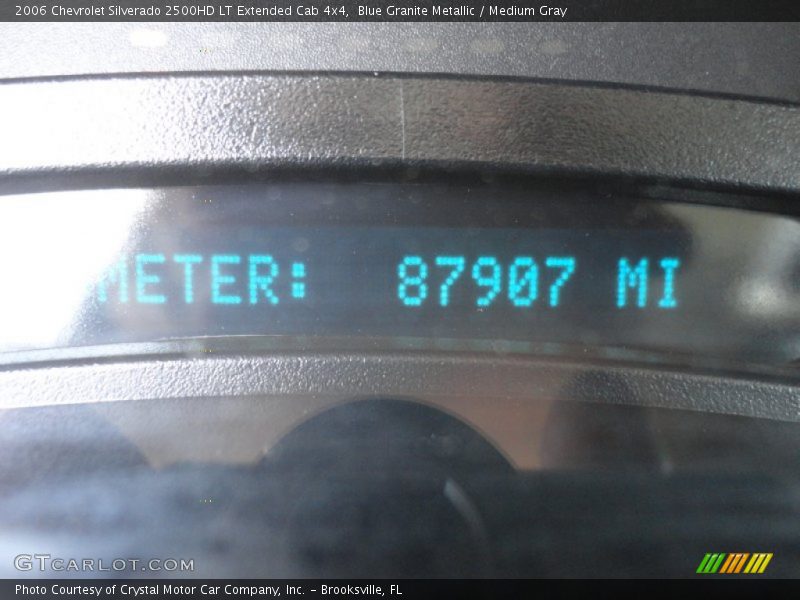 Blue Granite Metallic / Medium Gray 2006 Chevrolet Silverado 2500HD LT Extended Cab 4x4