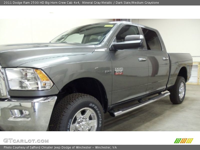 Mineral Gray Metallic / Dark Slate/Medium Graystone 2011 Dodge Ram 2500 HD Big Horn Crew Cab 4x4