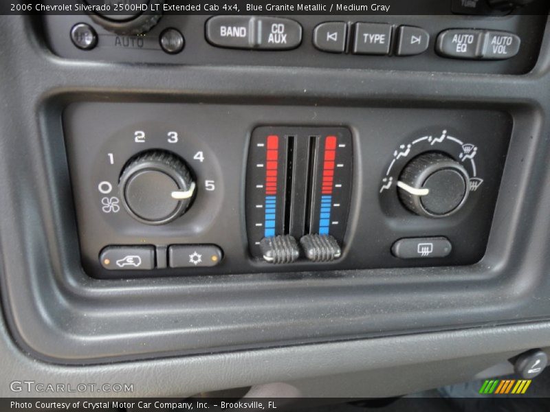 Blue Granite Metallic / Medium Gray 2006 Chevrolet Silverado 2500HD LT Extended Cab 4x4