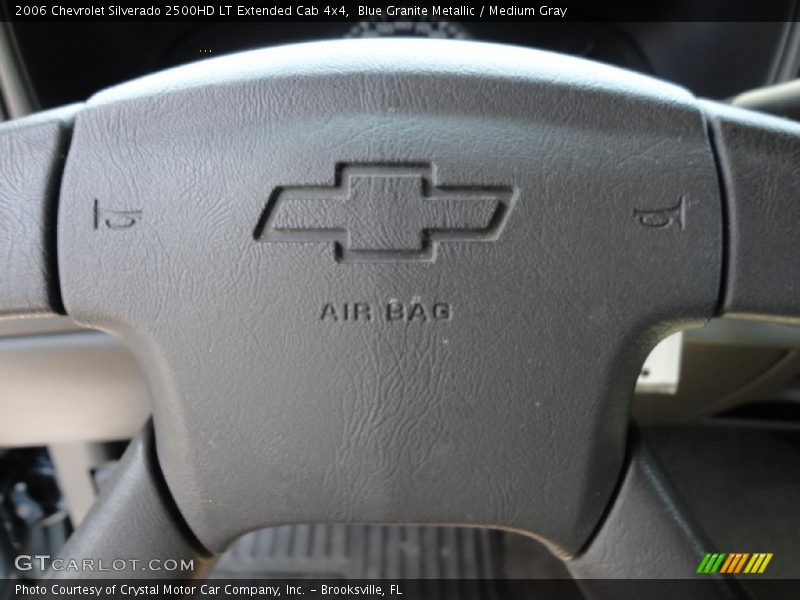 Blue Granite Metallic / Medium Gray 2006 Chevrolet Silverado 2500HD LT Extended Cab 4x4