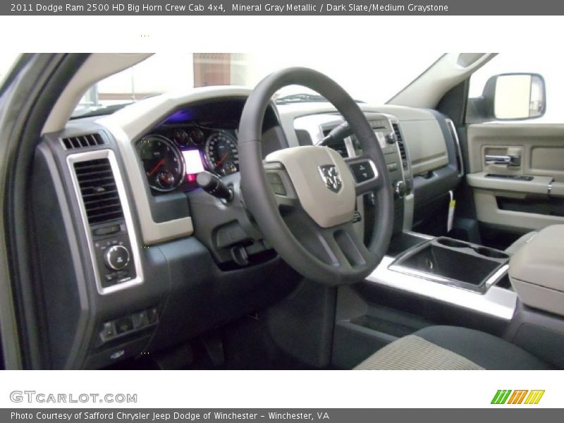Mineral Gray Metallic / Dark Slate/Medium Graystone 2011 Dodge Ram 2500 HD Big Horn Crew Cab 4x4