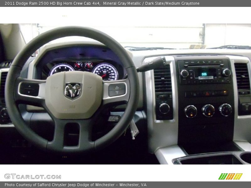 Mineral Gray Metallic / Dark Slate/Medium Graystone 2011 Dodge Ram 2500 HD Big Horn Crew Cab 4x4
