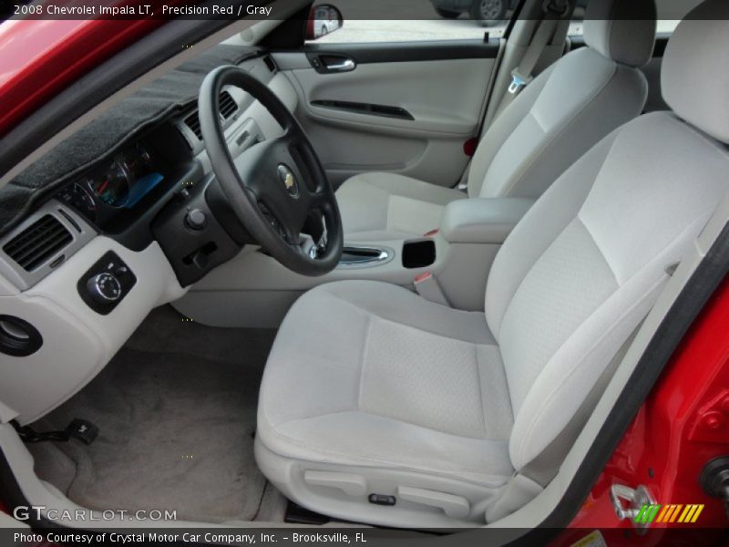 Precision Red / Gray 2008 Chevrolet Impala LT