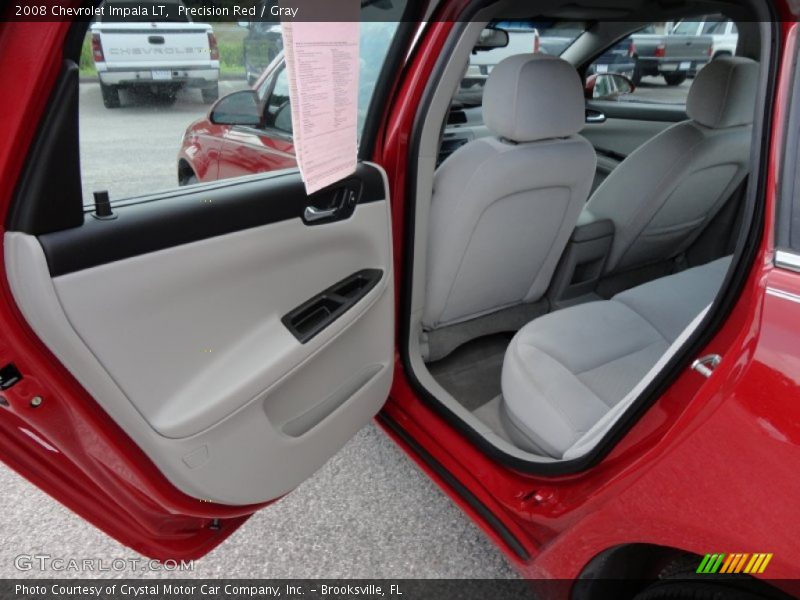Precision Red / Gray 2008 Chevrolet Impala LT