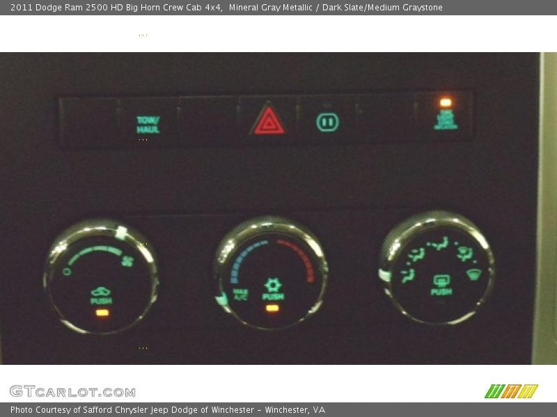 Mineral Gray Metallic / Dark Slate/Medium Graystone 2011 Dodge Ram 2500 HD Big Horn Crew Cab 4x4