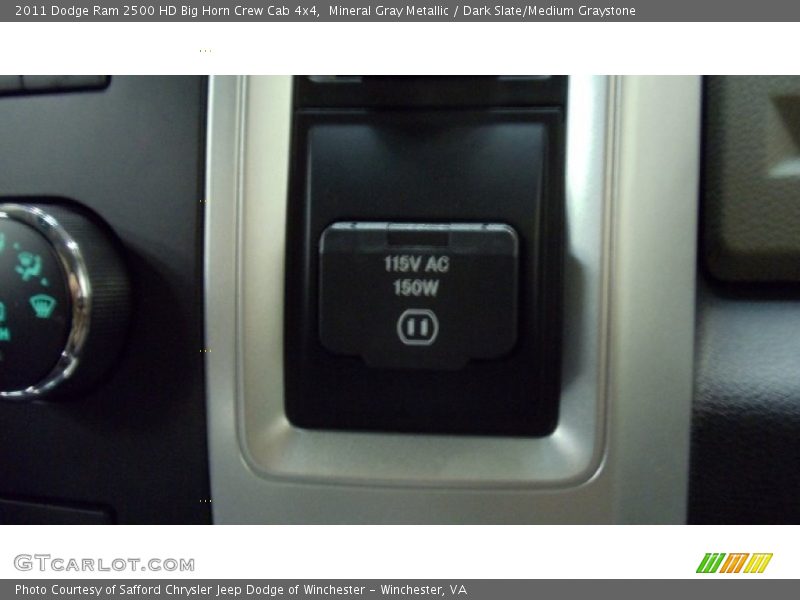 Mineral Gray Metallic / Dark Slate/Medium Graystone 2011 Dodge Ram 2500 HD Big Horn Crew Cab 4x4