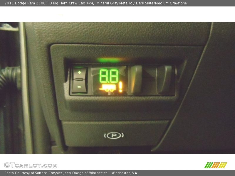 Mineral Gray Metallic / Dark Slate/Medium Graystone 2011 Dodge Ram 2500 HD Big Horn Crew Cab 4x4