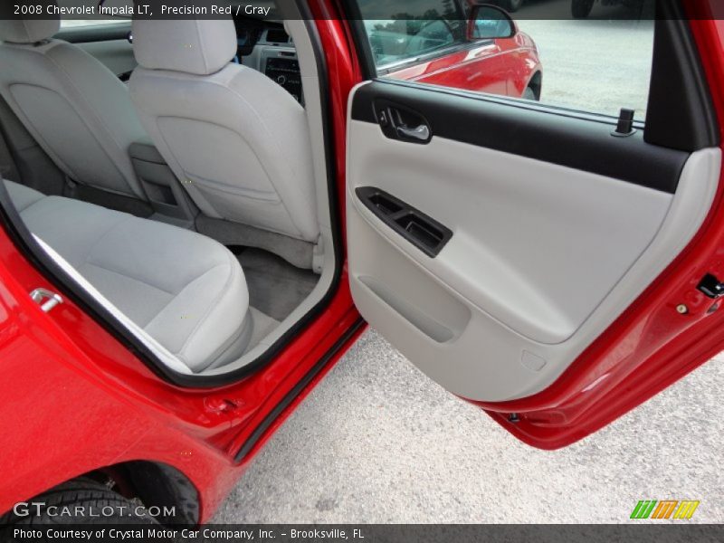 Precision Red / Gray 2008 Chevrolet Impala LT