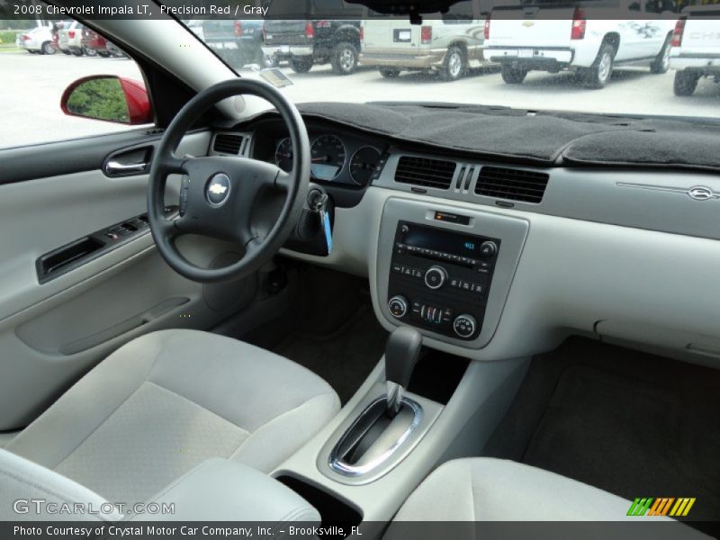 Precision Red / Gray 2008 Chevrolet Impala LT