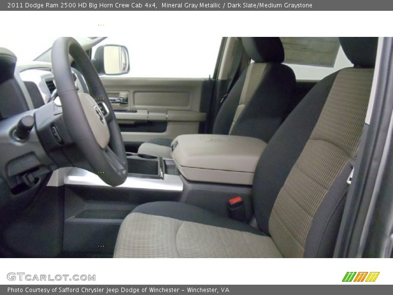 Mineral Gray Metallic / Dark Slate/Medium Graystone 2011 Dodge Ram 2500 HD Big Horn Crew Cab 4x4