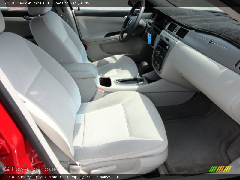 Precision Red / Gray 2008 Chevrolet Impala LT