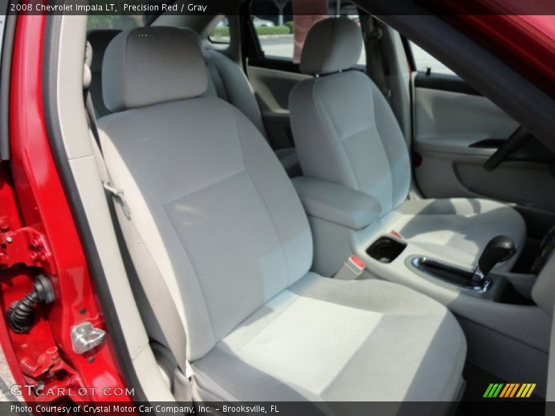 Precision Red / Gray 2008 Chevrolet Impala LT
