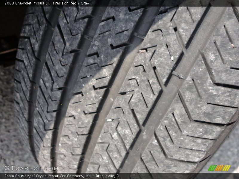 Precision Red / Gray 2008 Chevrolet Impala LT