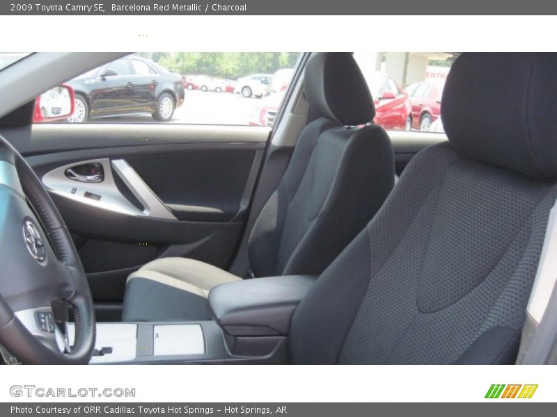 Barcelona Red Metallic / Charcoal 2009 Toyota Camry SE