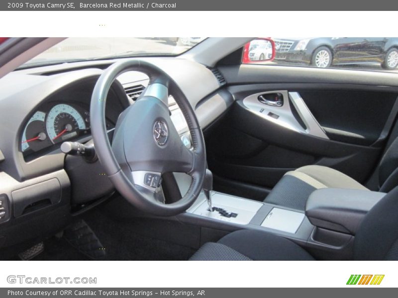 Barcelona Red Metallic / Charcoal 2009 Toyota Camry SE