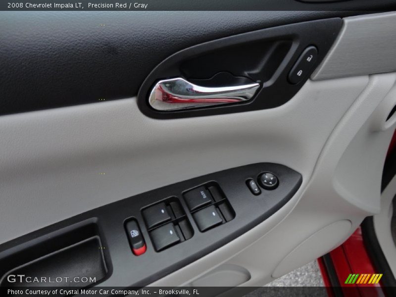 Precision Red / Gray 2008 Chevrolet Impala LT