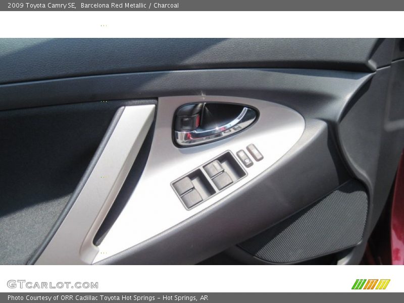 Barcelona Red Metallic / Charcoal 2009 Toyota Camry SE
