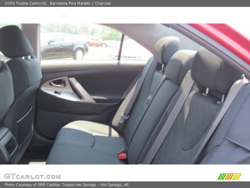 Barcelona Red Metallic / Charcoal 2009 Toyota Camry SE