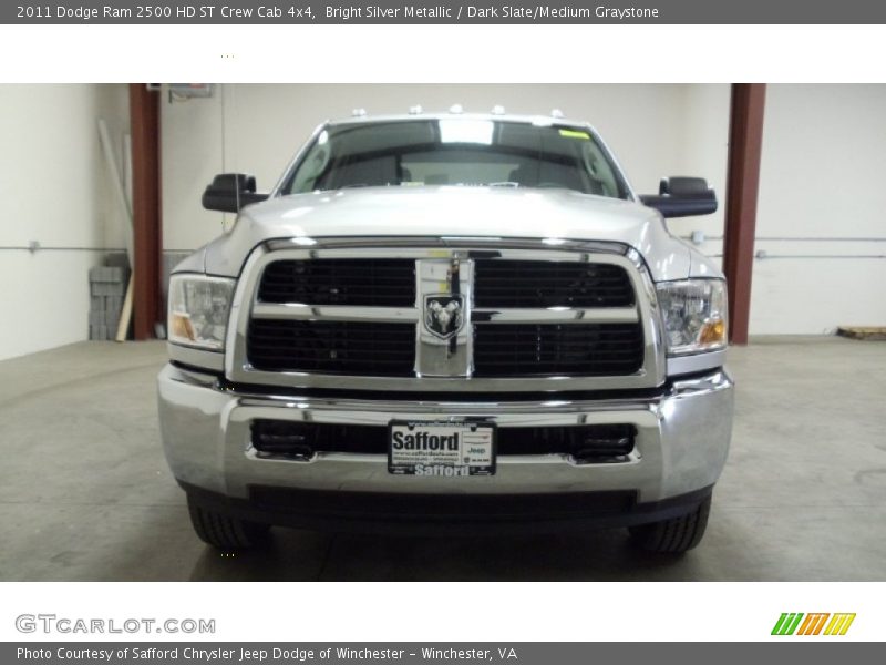 Bright Silver Metallic / Dark Slate/Medium Graystone 2011 Dodge Ram 2500 HD ST Crew Cab 4x4