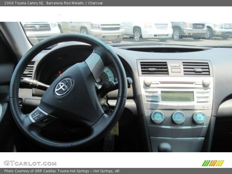Barcelona Red Metallic / Charcoal 2009 Toyota Camry SE
