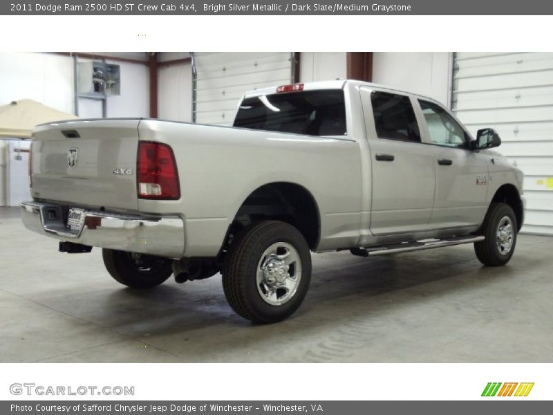  2011 Ram 2500 HD ST Crew Cab 4x4 Bright Silver Metallic
