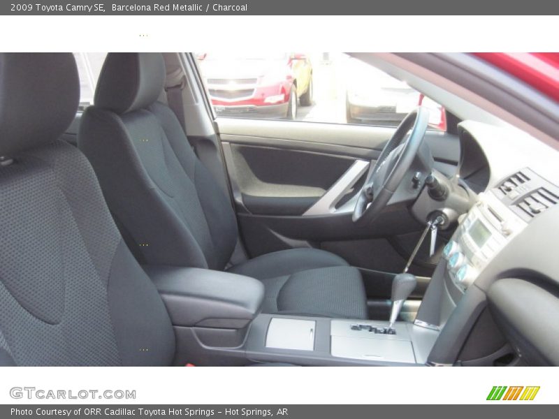 Barcelona Red Metallic / Charcoal 2009 Toyota Camry SE